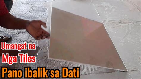 nakaangat na tiles in english translation